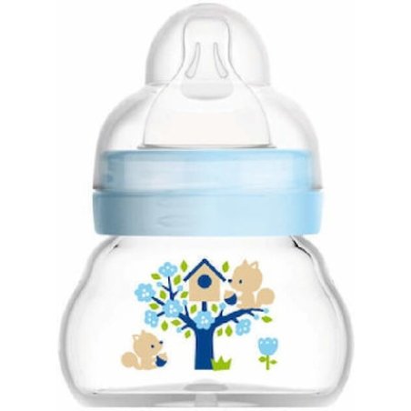 Mam Feel Good Matt Baby Bottle - 90ml With Silicone Nipple For Newborns