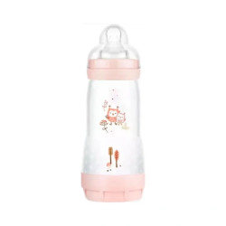 Mam Easy Start Anticolic Bottle 260ml In Pink