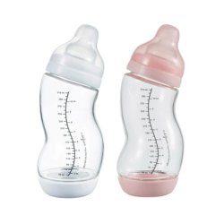 Difrax Wide Bottle 310 Ml Glass Assorted