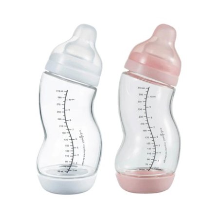 Difrax Wide Bottle 310 Ml Glass Assorted