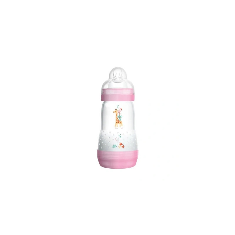 Mam Mam Baby Anti Colic Bottle Pink 260ml
