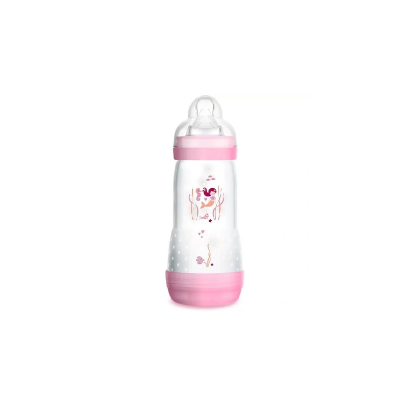 Mam Mam Baby Anti Colic Bottle Pink 320ml