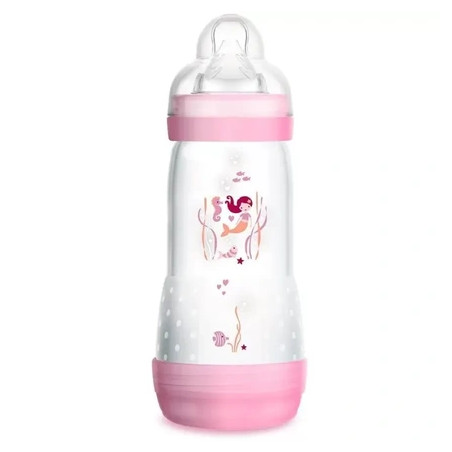 Mam Mam Baby Anti Colic Bottle Pink 320ml