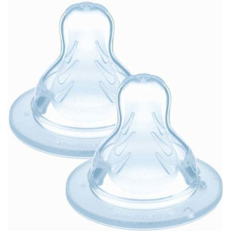 Mam Silicone Nipple That Does Not Drip N3 - 4m 2 Pieces
