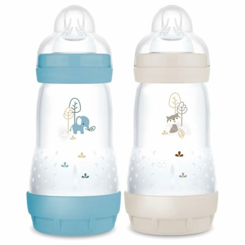 Mam Easy Start Anti-Colic Bottle 2 Months Medium Flow 260ml - Pack of 2