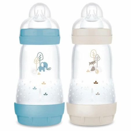 Mam Easy Start Anti-Colic Bottle 2 Months Medium Flow 260ml - Pack of 2
