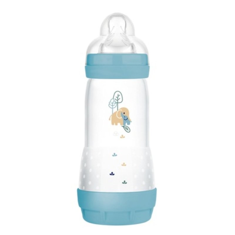 Mam Easy Start Anti-Colic Bottle 4 Months Fast Flow 320ml Ocean