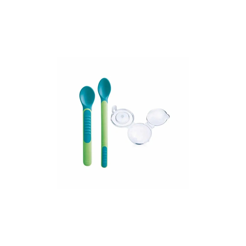 Mam Heat Sensitive Spoon 2 Units Neutral