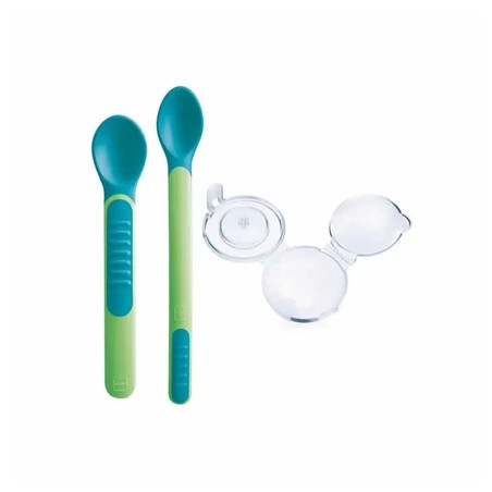 Mam Heat Sensitive Spoon 2 Units Neutral