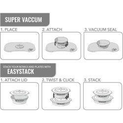 Twistshake - Click-mat mini Plate White