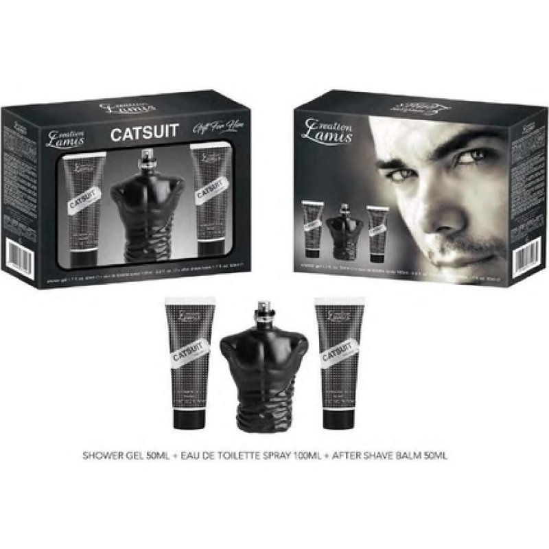 Catsuit Man EDT, Shower Gel, and Aftershave Balm Set