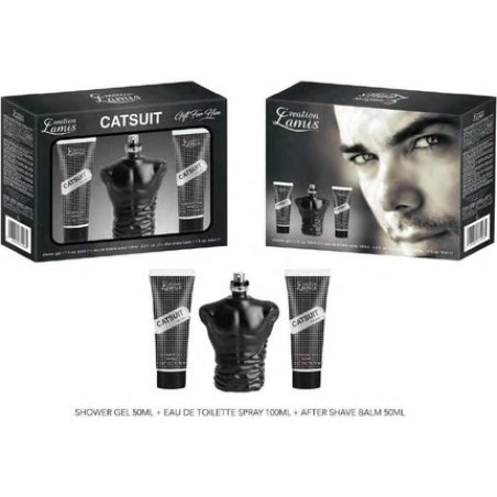 Catsuit Man EDT, Shower Gel, and Aftershave Balm Set