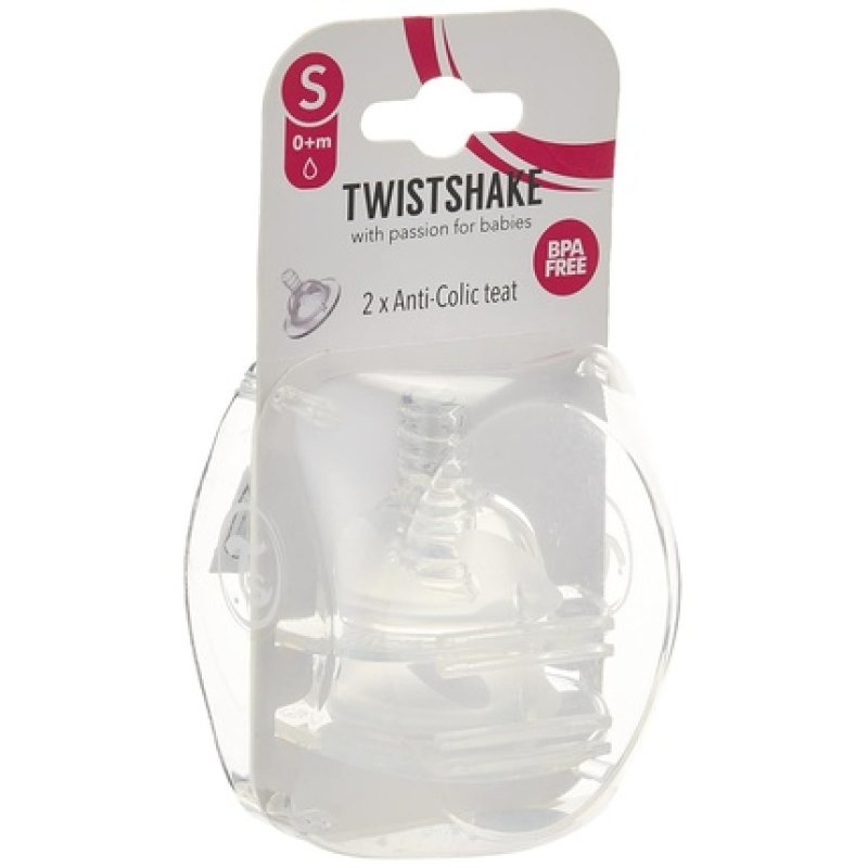 Twistshake Anti-Colic Teat Small 0 m