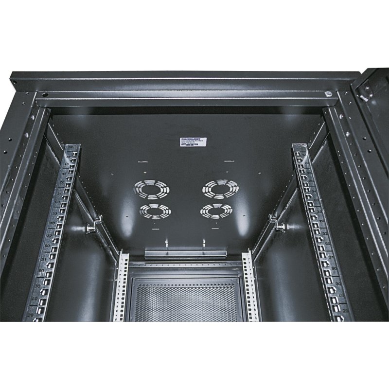 INTELLINET Serverschrank 36HE 600x1000mm schwarz,unmontiert (Speditionsversand)