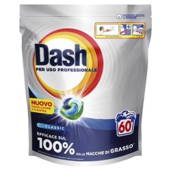 Dash 3in1 Pods 60 Count Professional Laundry Detergent