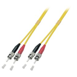EFB Elektronik O2003.10 InfiniBand/fibre optic cable 10 m ST Yellow