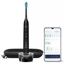 Philips DiamondClean 9000 HX9911/39 Sonic electric toothbrush with accessories - Black