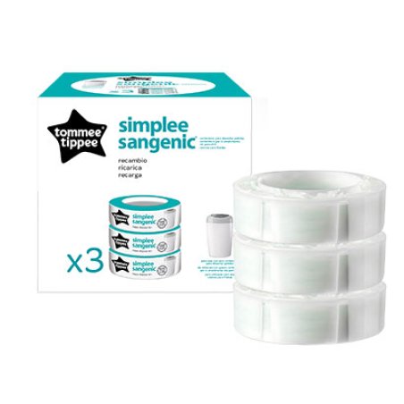Tommee Tippee Simplee Refill Cartridge - Pack of 3