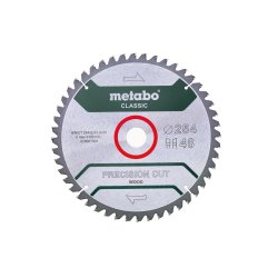 Metabo Sägeblatt precisioncut wood-classic, 254x30, Z48 WZ 5