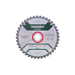 Metabo PrecisionCutClassic 216x30 40WZ 5°neg/ B