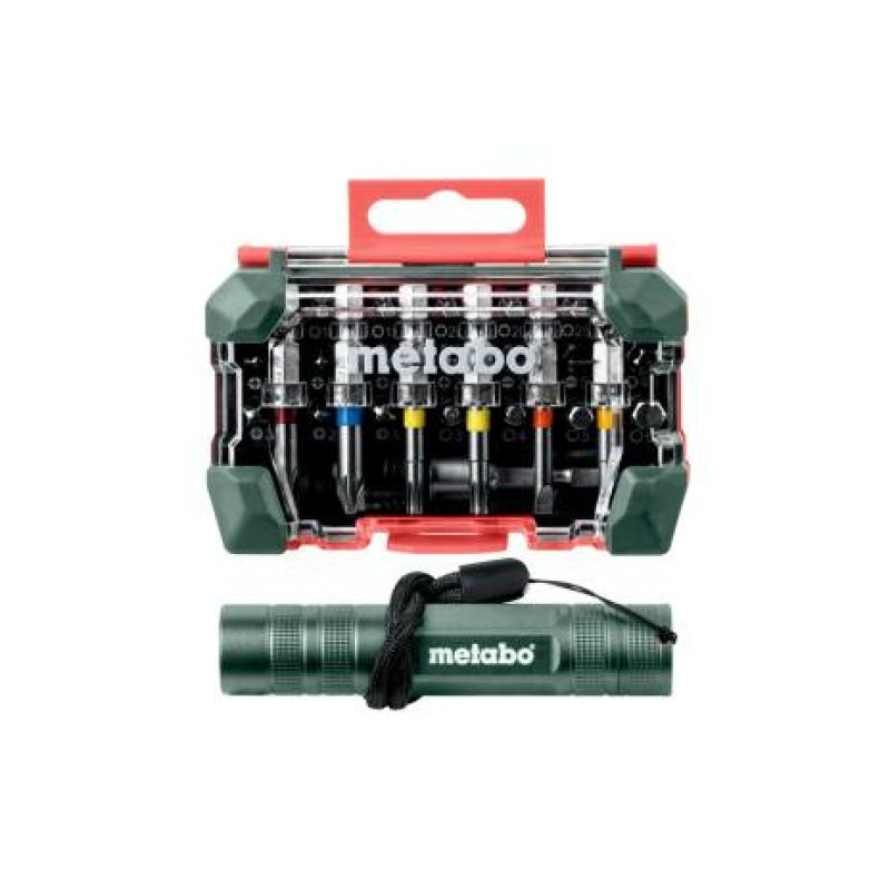 Metabo Bit-Box SP, 29-teilig Mini Flash light