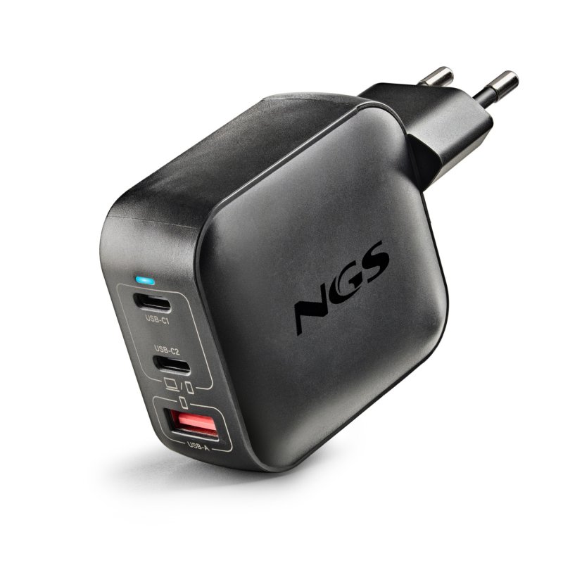 NGS NGS-ACCESORIOS-0289 mobile device charger Universal Black AC Fast charging Indoor