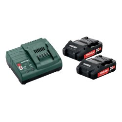 Metabo 685161000 batterie et chargeur d’outil électroportatif Ensemble de batterie et de chargeur