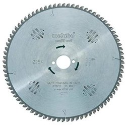 Metabo 628223000 lame de scie circulaire 25,4 cm 1 pièce(s)