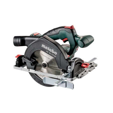 Metabo KS 18 LTX 57 16,5 cm Noir, Vert, Rouge, Argent 4600 tr/min