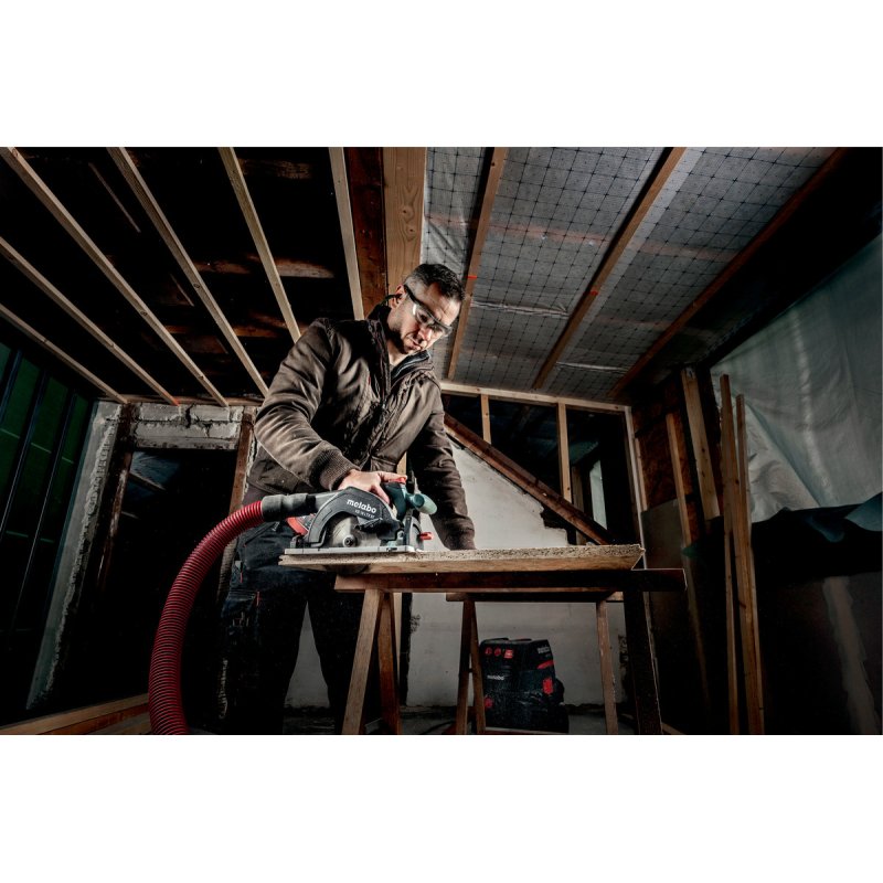 Metabo KS 18 LTX 57 16.5 cm Black, Green, Red, Silver 4600 RPM