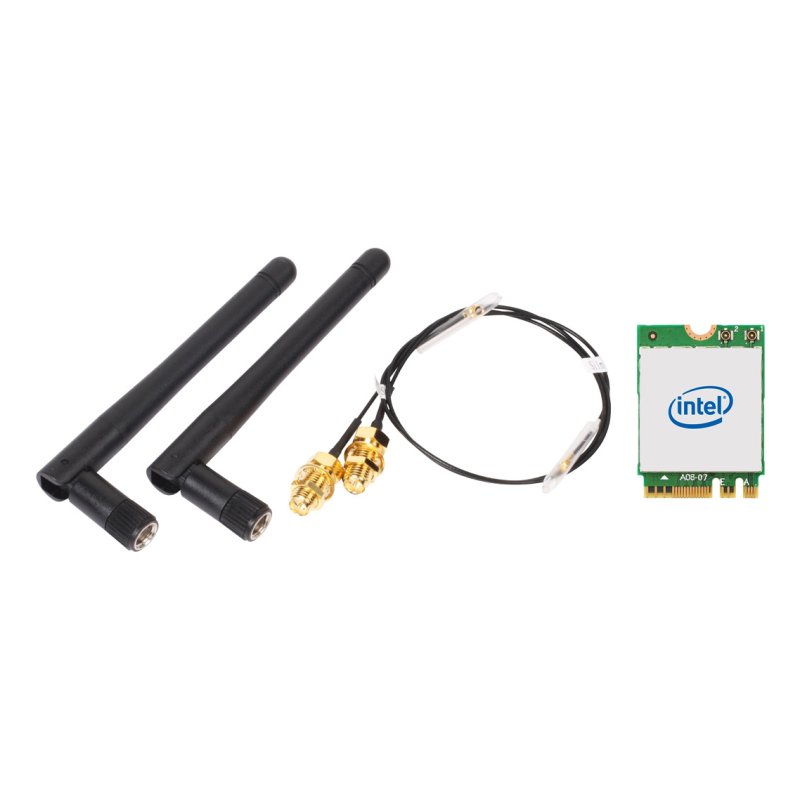 WLAN-Kit M2 INTEL IEEE 802.11ax BT WLAN Combo Kit mit Karte und Antennen
