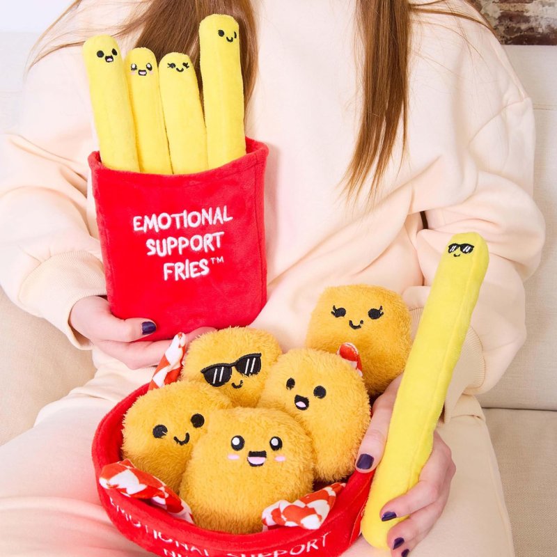 Relatable Emotional Support Plush Figure Fries