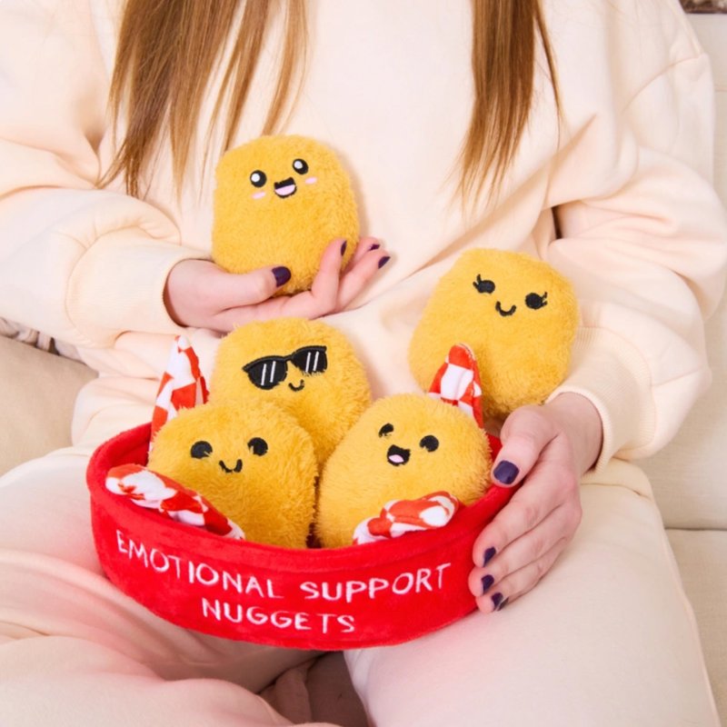 Relatable Emotional Support Plush Figure Nuggets