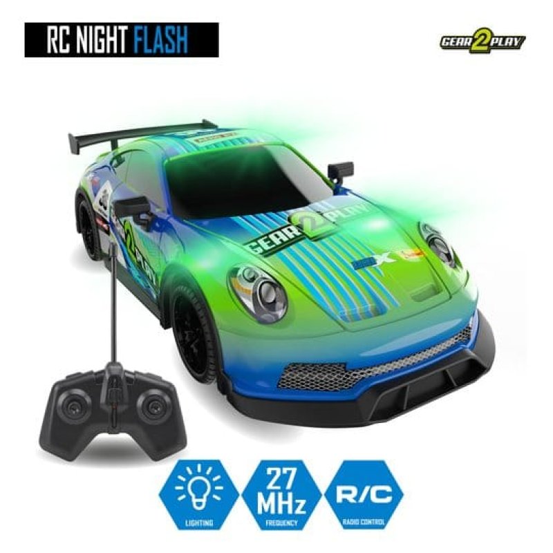 Gear2Play RC Night Flash Radio-Controlled (RC) model Car Electric engine