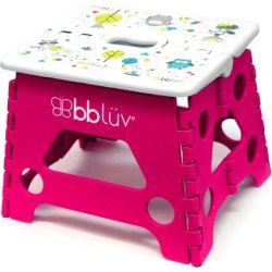 Bbluv Step Safe One-Hand Folding Step Stool for Kids
