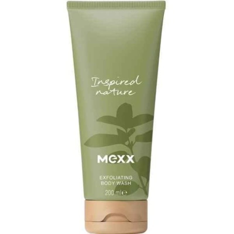 Mexx Inspired Nature Exfoliating Body Wash For Women 200ml