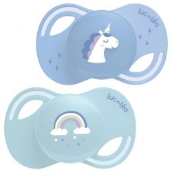 Luc et Léa Anatomically Shaped Pacifiers - Pack of 2