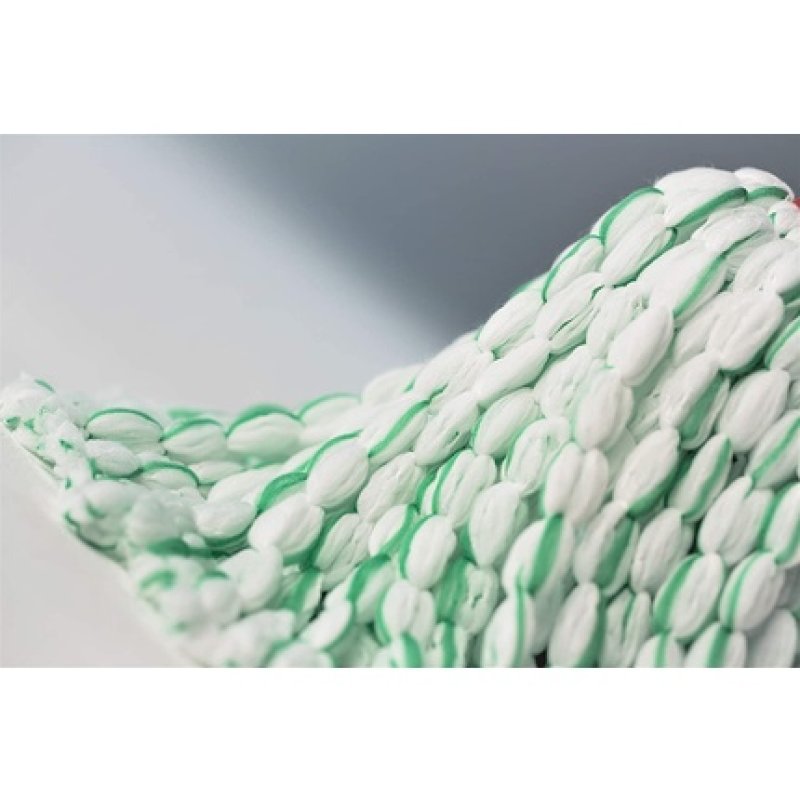 Vileda Mop Refill 100% Microfiber High Cleaning Capacity and Absorbency White and Green Small
