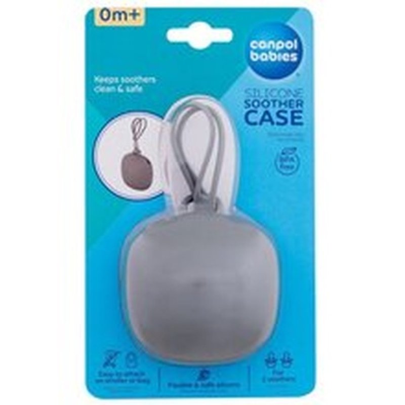 Canpol Babies Silicone Soother Case Beige