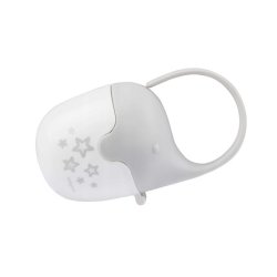 BabyOno Elephant Design Pacifier Gray