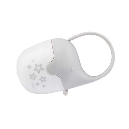 BabyOno Elephant Design Pacifier Gray