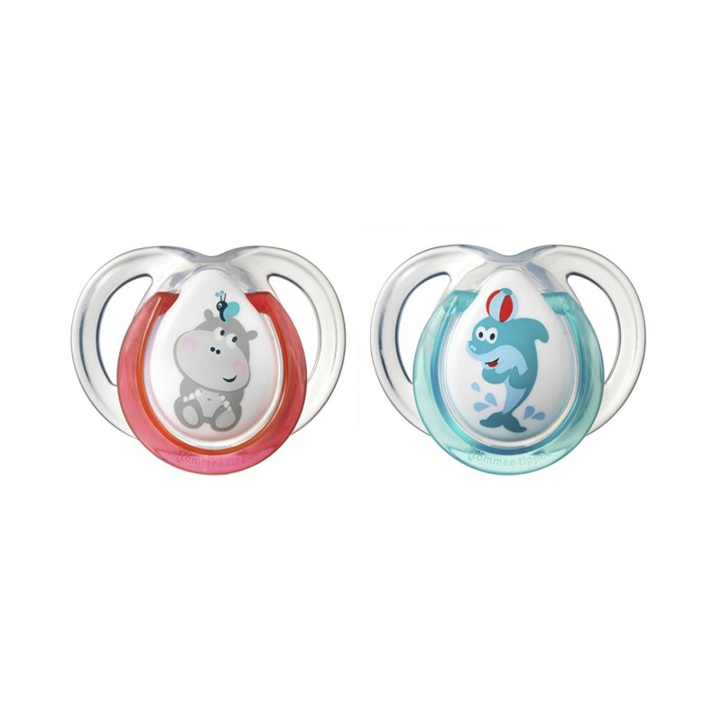 Tommee Tippee Fun Style Dummies with Symmetrical Orthodontic Design BPA-Free