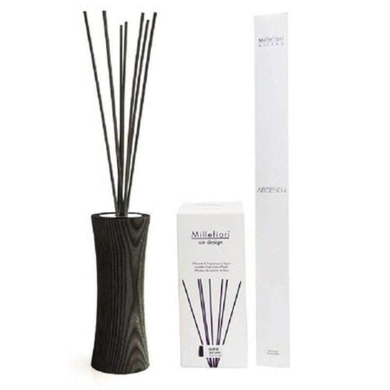 Millefiori Milano Wooden Diffuser Air Design Clessidra 7 Sticks Brown