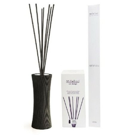 Millefiori Milano Wooden Diffuser Air Design Clessidra 7 Sticks Brown