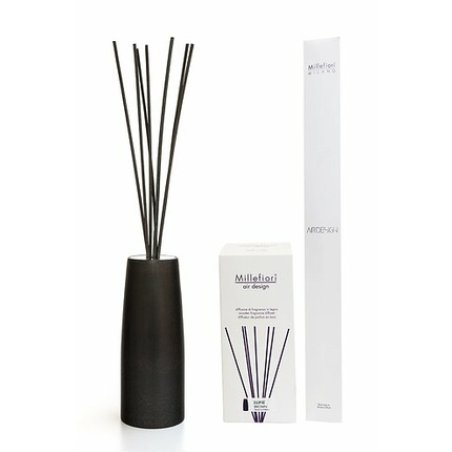 Millefiori Milano Wood Diffuser Air Design Ellisse 7 Sticks Brown