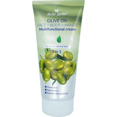 Belle Jardin Home Spa Olive Oil Cream 3 In 1 200 Milliliters
