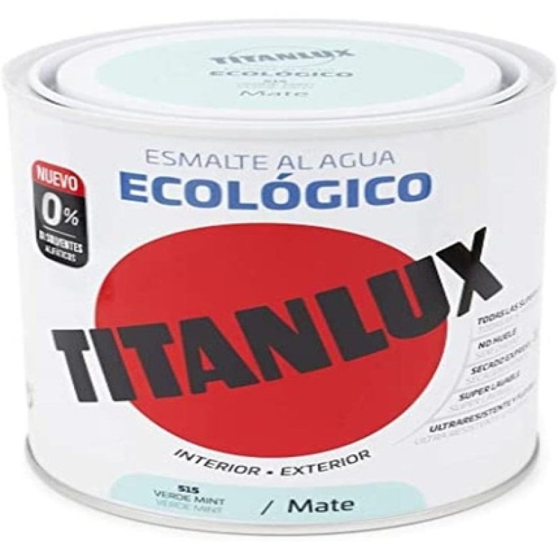 Titanlux Eco-Friendly Enamel Mint Green 750ml