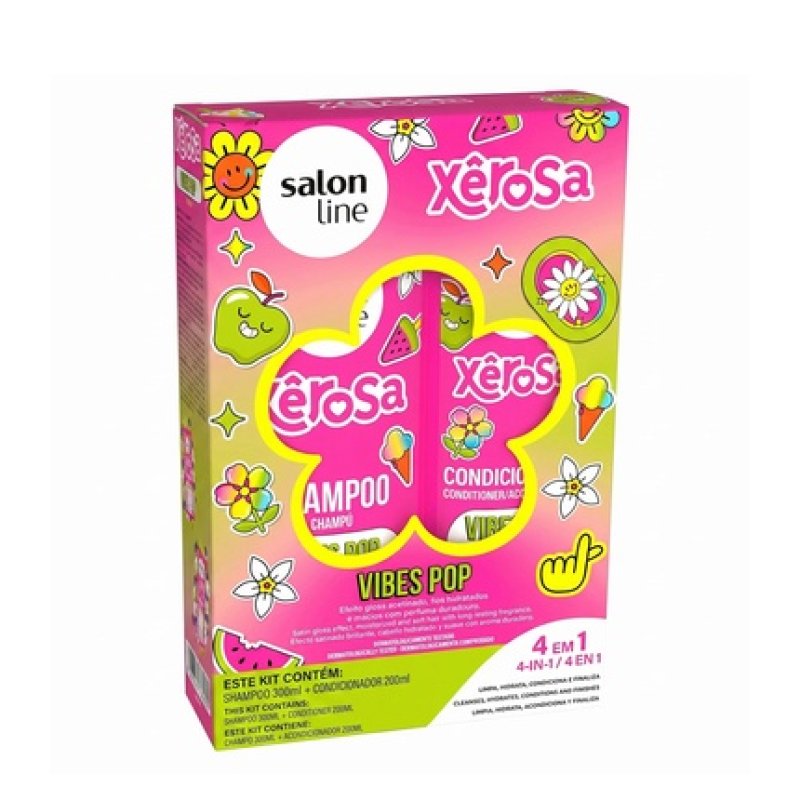 Salon Line Xirosa Vibes Pop Duo Professional Hair Care