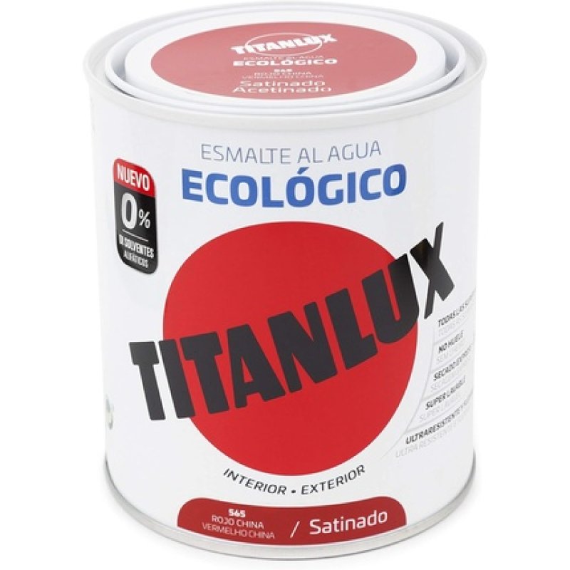 Titanlux Enamelled Aqua Red 750ml