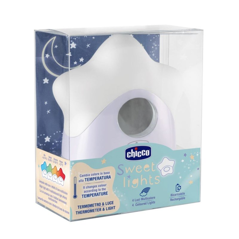 Chicco Chicco Night Light Star With Thermometer